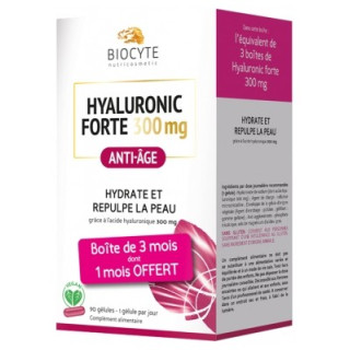 Biocyte Hyaluronic Forte 300 mg - Complément alimentaire anti-âge