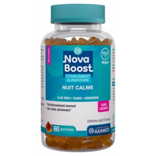 Nova Boost Nuit Calme - Gummies pour une respiration facilitée