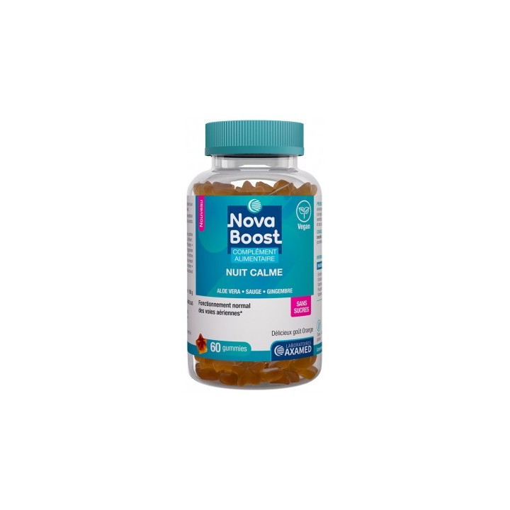 Nova Boost Nuit Calme - Gummies pour une respiration facilitée