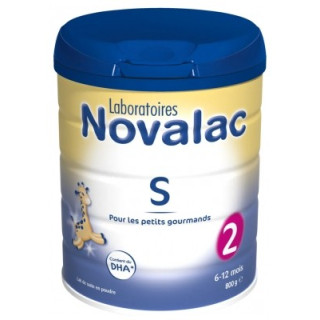 Novalac S 2 - Lait de suite pour bébés de 6 à 12 mois