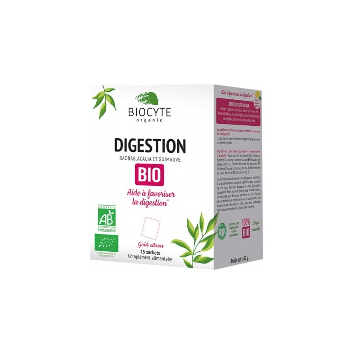 Biocyte Digestion Bio - Complément alimentaire pour une digestion saine