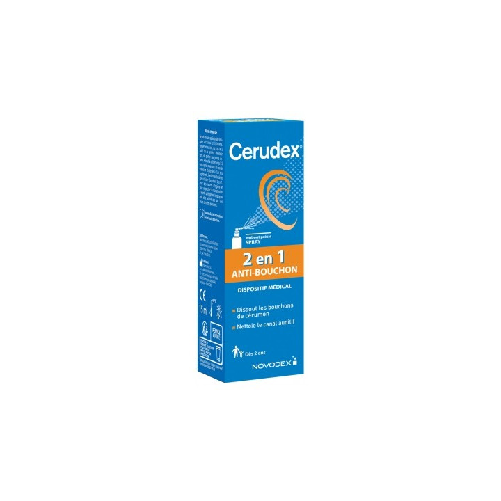 Novodex Cerudex 2en1 Anti-Bouchon