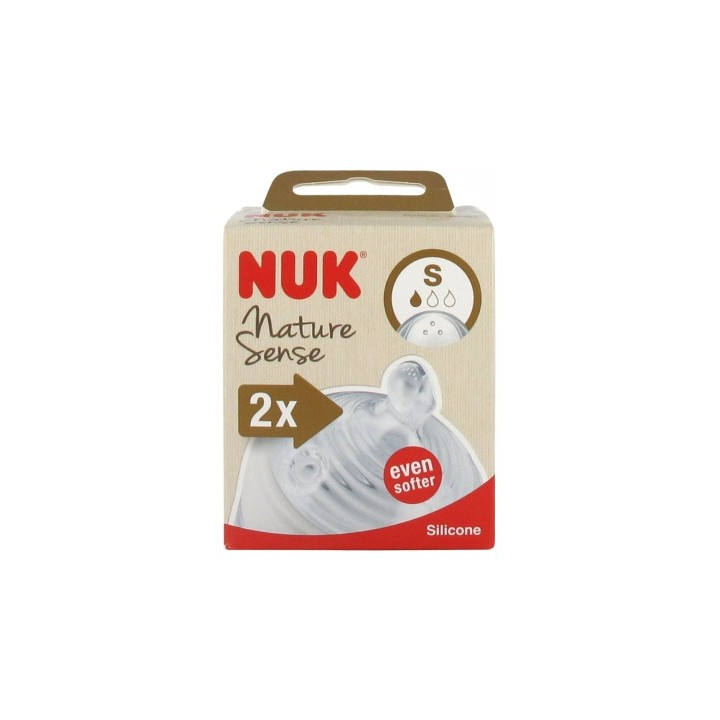 Tétines NUK Nature Sense 2 Silicone