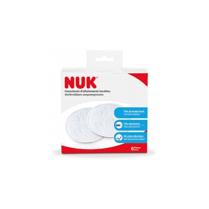 Coussinets d’Allaitement Lavables NUK