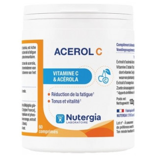 Nutergia Acerol C, vitamine C naturelle