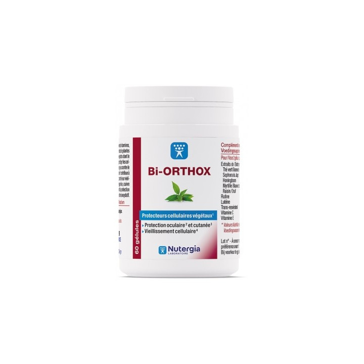 Nutergia Bi-Orthox - Complément alimentaire antioxydant