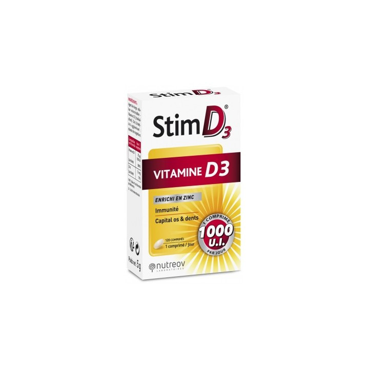 Nutreov Stim D3 - Complément alimentaire pour l'immunité