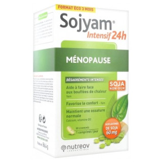 Nutreov Sojyam Intensif 24H - Complément alimentaire pour la ménopause
