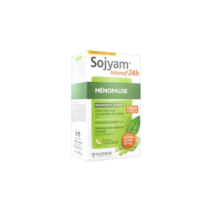 Nutreov Sojyam Intensif 24H - Complément alimentaire pour la ménopause