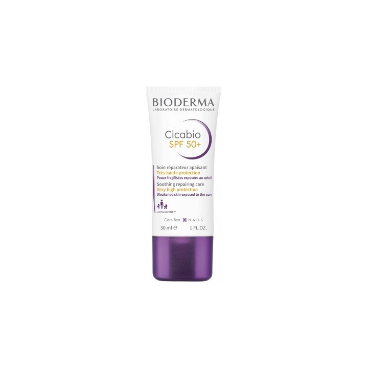 Bioderma Cicabio Soin Réparateur Apaisant SPF50+