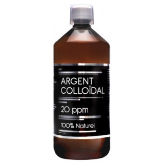 Argent Colloïdal 20 ppm - Solution Naturelle pour la Peau