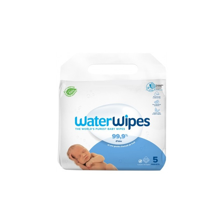 Waterwipes - Lingettes pour bébés