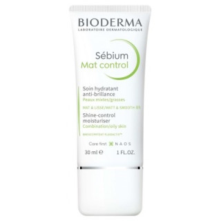 Bioderma Sébium Mat Control - Soin hydratant anti-brillance