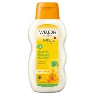 Huile de Massage Bébé Calendula Weleda 200ml