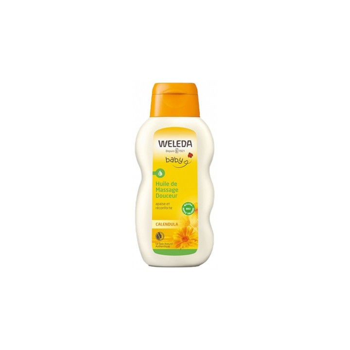 Huile de Massage Bébé Calendula Weleda 200ml