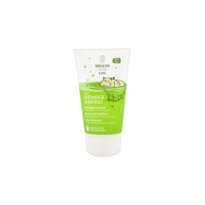 Weleda Kids 2en1 Douche & Shampoing Citron Vert