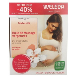 Weleda Maternité Huile de Massage Vergetures