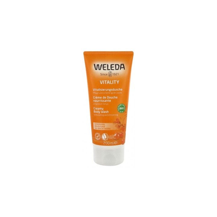 Crème de Douche Nourrissante Argousier Weleda 200ml