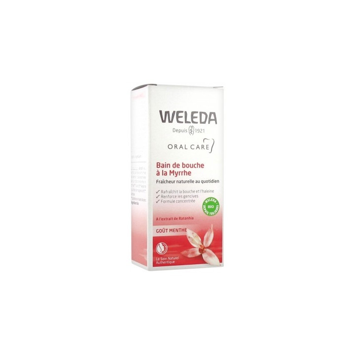 Bain de Bouche à la Myrrhe Weleda 50 ml