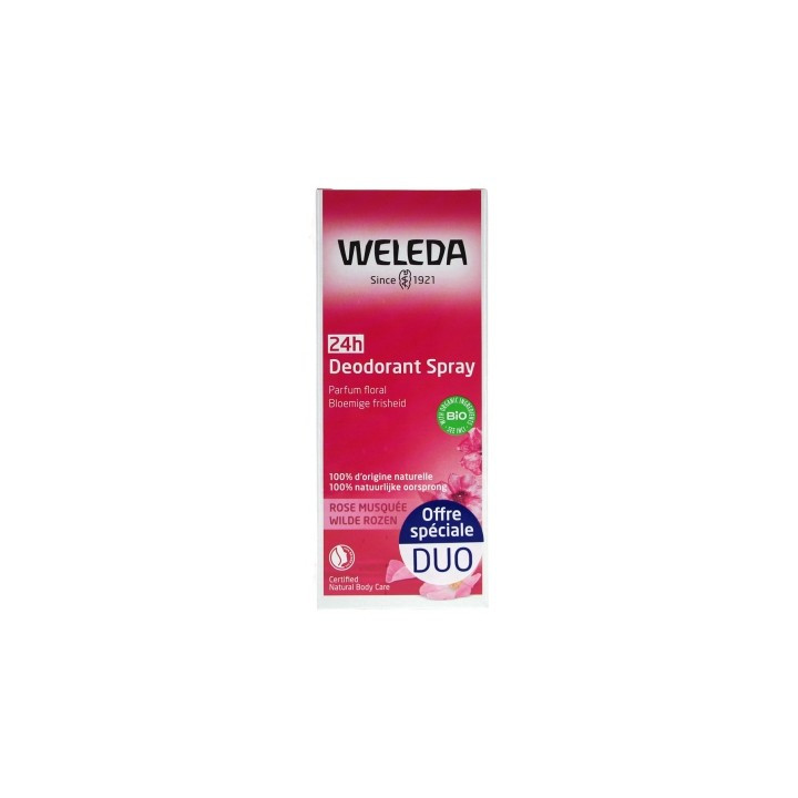 Déodorant Spray à la Rose Musquée Weleda