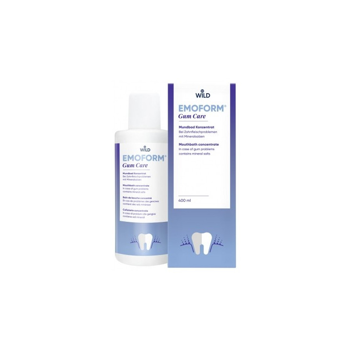 Bain de bouche Wild Emoform Gum Care 400 ml