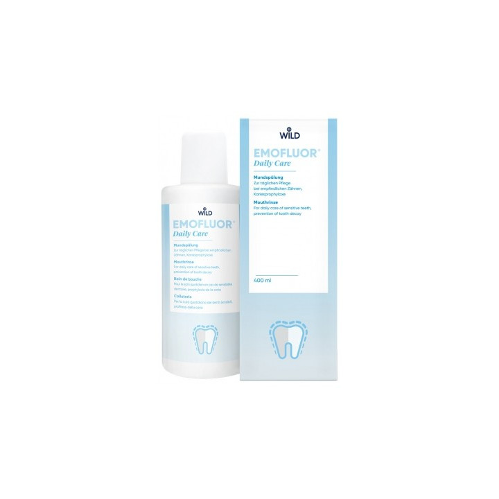 Bain de bouche Wild Emofluor Daily Care 400 ml