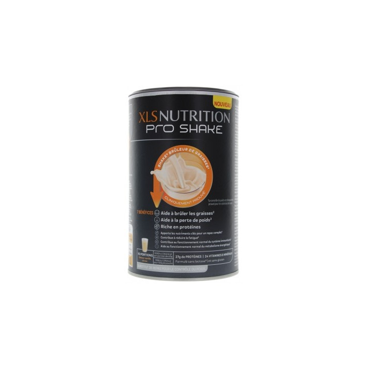 XLS Nutrition Pro Shake Contrôle du Poids 400g
