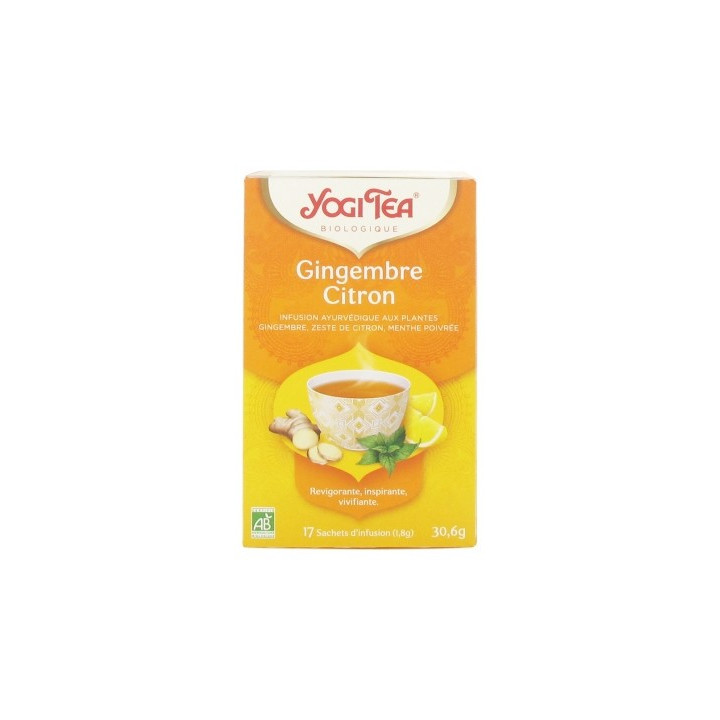 Yogi Tea Gingembre Citron Bio - Infusion Biologique