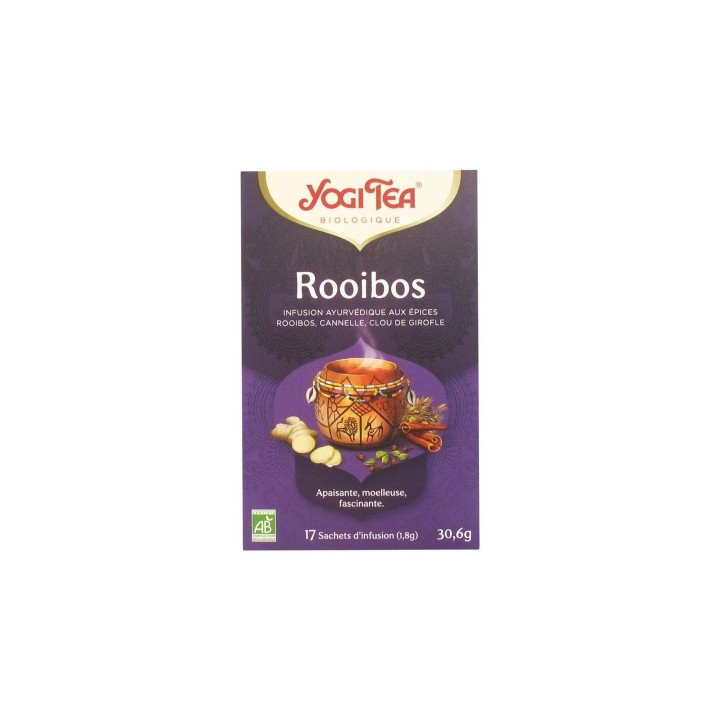 Yogi Tea Rooibos Bio - Thé Ayurvédique Authentique