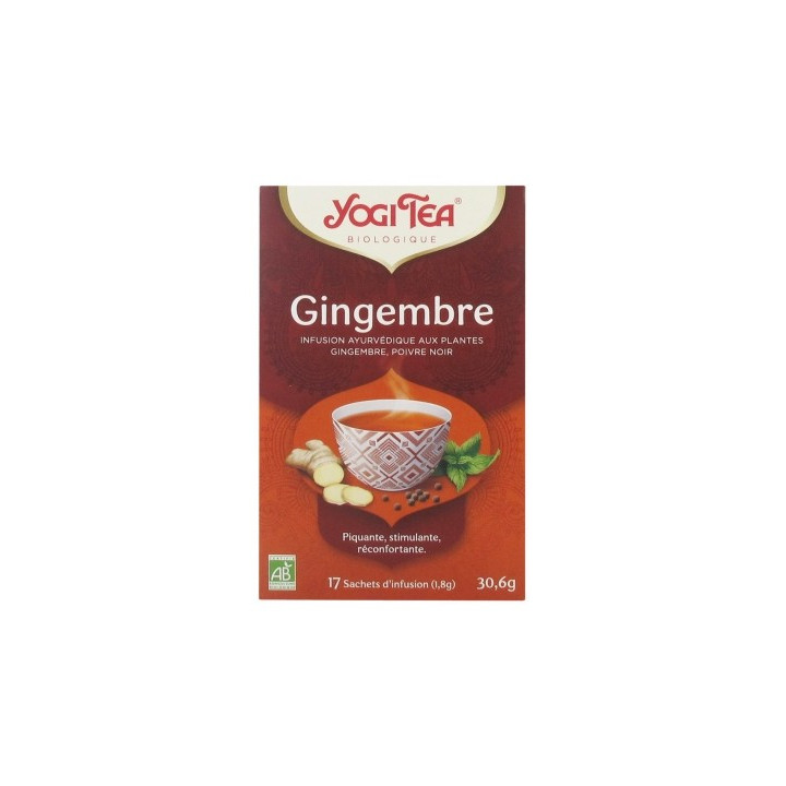 Yogi Tea Gingembre Bio - Infusion Ayurvédique