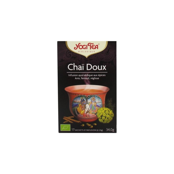 Yogi Tea Chaï Doux Bio - Infusion Ayurvédique Biologique