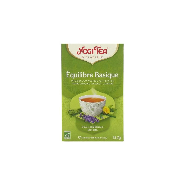 Yogi Tea Équilibre Basique Bio - Infusion ayurvédique biologique