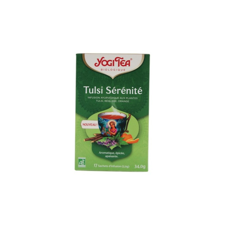 Yogi Tea Tulsi Sérénité Bio - Infusion Ayurvédique