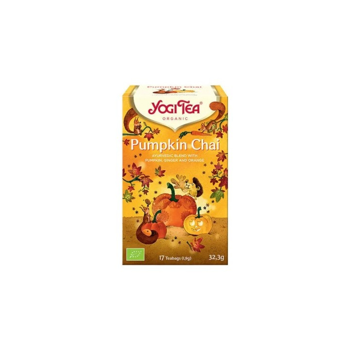 Yogi Tea Pumpkin Chaï Bio - Infusion ayurvédique réconfortante