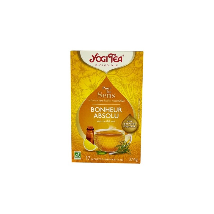 Yogi Tea Bonheur Absolu Bio - Thé vert et citron
