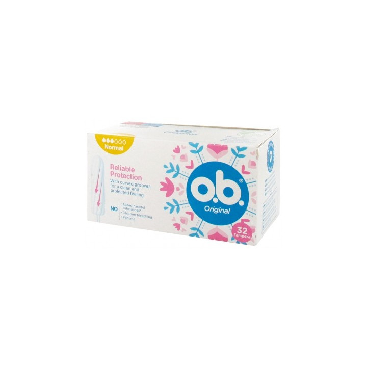 Tampons o.b. Original Normal - Protection fiable et discrète