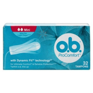 Tampons o.b. ProComfort Mini - Confort et protection