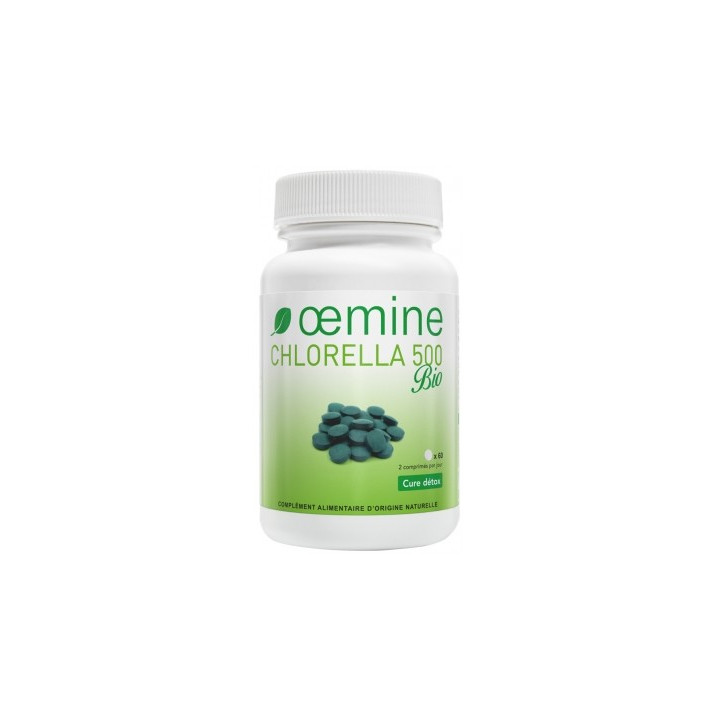 Oemine Chlorella 500 Bio - Complément alimentaire naturel