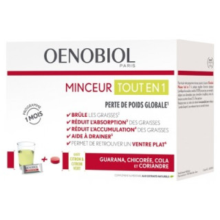 Oenobiol Minceur Tout en 1 - Complément alimentaire pour perte de poids