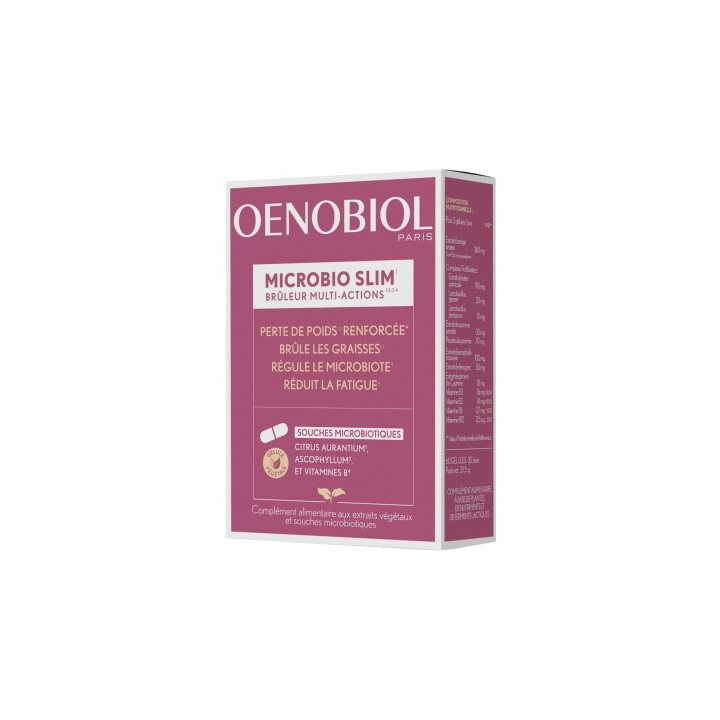 Oenobiol Microbio Slim - Complément alimentaire pour la minceur