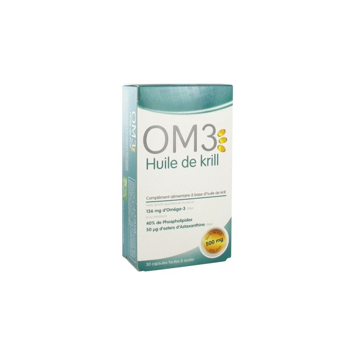 OM3 Huile de Krill - Complément alimentaire oméga-3