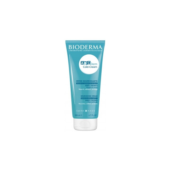 Crème nourrissante ABCDerm Cold-Cream Bioderma 200ml