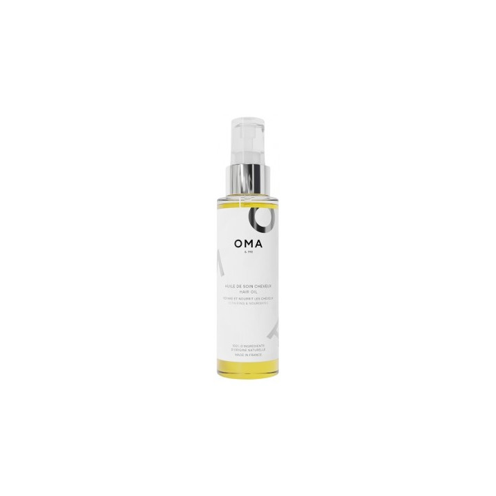 Huile de Soins Cheveux OMA & ME - 100 ml