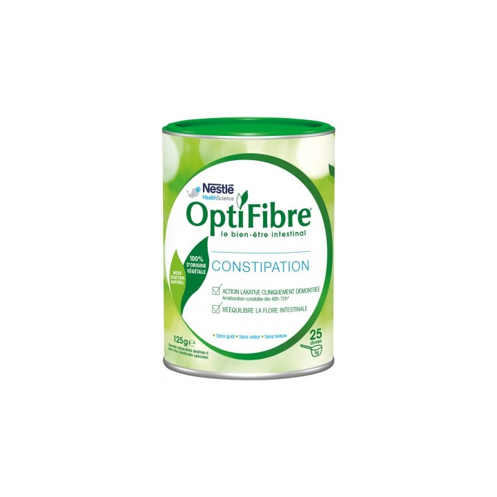 OptiFibre 125g - Fibres pour Transit Intestinal