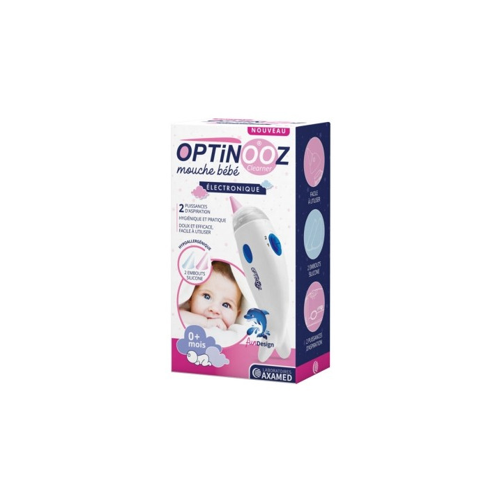 Mouche-bébé électronique Optinooz - Aspirateur nasal pour bébés