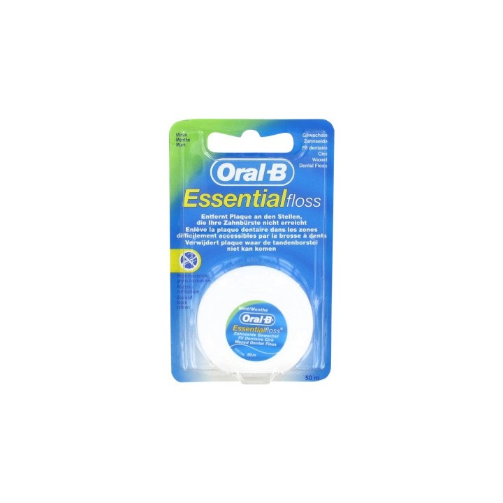 Fil dentaire Oral-B Essential Floss 50m