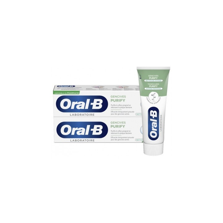 Oral-B Gencives Purify - Dentifrice pour gencives saines