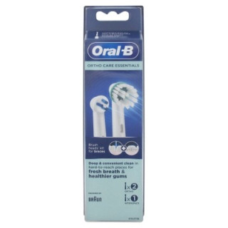 Oral-B Ortho Care Essentials - Brossettes pour appareils orthodontiques