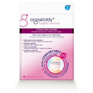 Culottes filet lavables Orgakiddy pour maternité