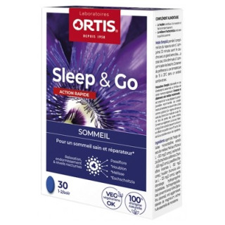 Ortis Sleep & Go - Complément alimentaire pour un sommeil paisible